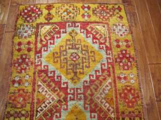 Antique Turkish Oushak Carpet Long Runner   Eye4Rugs  