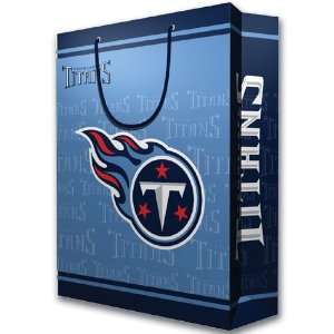  Tennessee Titans NFL Large Gift Bag (15.5 Tall) Sports 
