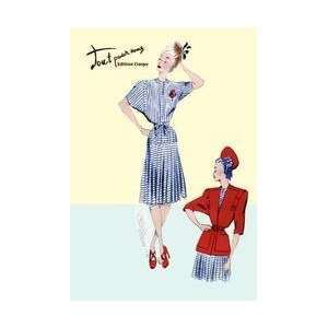  Pleated Sailor Dress with Jacket 20x30 poster