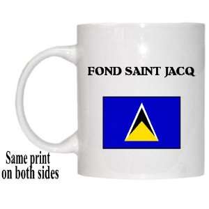  Saint Lucia   FOND SAINT JACQ Mug 