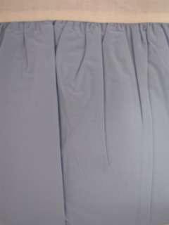 Sky Blue FULL Bed Skirt bedskirt Company Store $60 NEW  