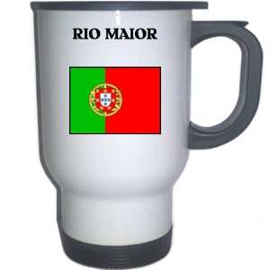  Portugal   RIO MAIOR White Stainless Steel Mug 