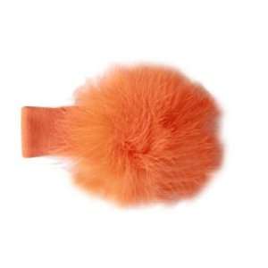  Orange Regular Marabou Headband Beauty