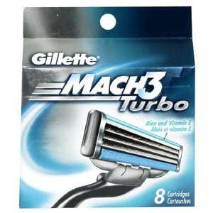  Gillette Mach3 Blades 8 Pack (Pack of 12) Health 