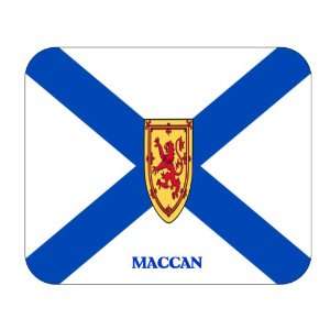    Canadian Province   Nova Scotia, Maccan Mouse Pad 