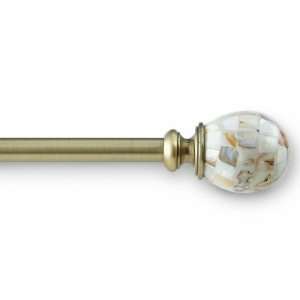  JCP Home Mother of Pearl Curtain Rod Collection