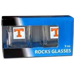  NCAA Tennessee Volunteers Rocks Glass Set Sports 