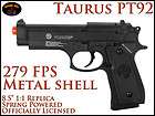   Taurus PT92 Metal Spring Airsoft Hand Gun Pistol M9 M1911 G13 G6