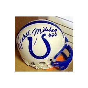  Lydell Mitchell autographed Baltimore Colts Football Mini 