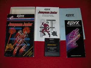 ColecoVision Epyx Jumpman Junior Complete in Box (CIB) 473109758781 