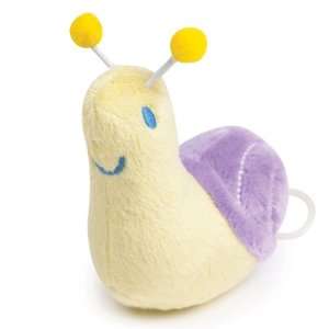  Savvy Tabby Jittery Friend Snail Cat Toy, 3 Inch, Purple 