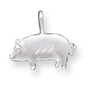  Sterling Silver Pig Charm Jewelry