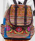 Thai Handmade Hmong Boho Ethnic Embroidered Bag Handbag Backpack #K19