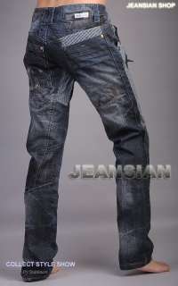 3mu Designer Mens Jeans Pants Denim Star Fashion Stylish W28 30 32 34 