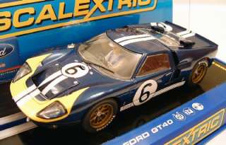  c3097 ford gt40 le mans 1966 andretti bianchi 1 32 scale slot car 
