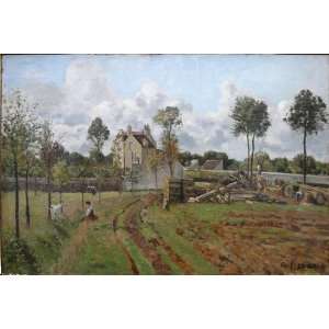   Pissarro   24 x 16 inches   Allee du Tour Du Jongleur