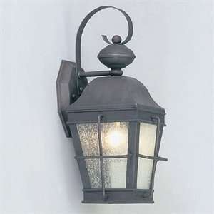  Livex Lighting 2415 07 Nantucket Small Outdoor Wall Sconce 