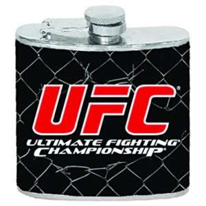  6 ounce Cage Design Flask