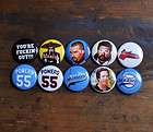 10 x 1 KENNY POWERS BUTTONS badges pins eastbound & down 55 baseball 