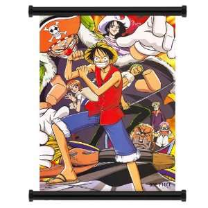  One Piece Anime Fabric Wall Scroll Poster (31x43) Inches 
