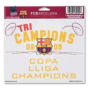  Barcelona Copa Liga Champions Ultra Decal 4.5 x 6 Sports 