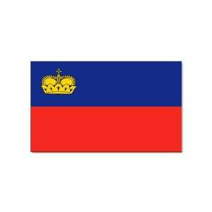  Liechtenstein Flag Sticker 