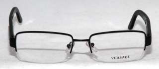 New Authentic Versace Ladys Black Eyeglass Frames Size 54 17 140 Mod 
