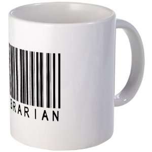  Librarian Barcode Librarian Mug by  Kitchen 