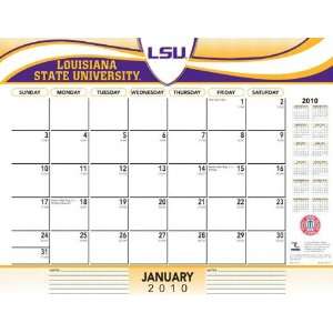  LSU Tigers 2010 22x17 Desk Calendar