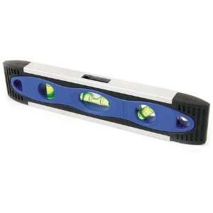   Levels and Vials Magnetic Torpedo Level,9 In,3 Vials