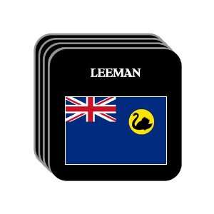  Western Australia   LEEMAN Set of 4 Mini Mousepad 
