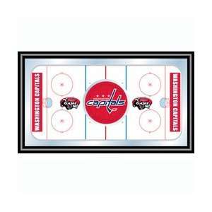  NHL Washington Capitals Framed Hockey Rink Mirror Sports 