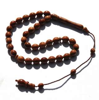 Hand Made Koka Kuka Seed Tasbih 33 Bead Muslim Prayer Beads Tesbih 