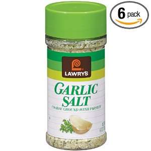 Lawry?s Garlic Salt, 6 ounces (Pack of6)  Grocery 