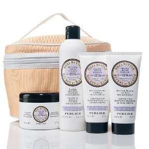    Perlier Shea Butter with Lavender Extract 4 piece Kit Beauty