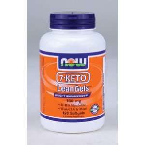  NOW Foods   7 KETO LeanGels 100 mg 120 softgels Health 