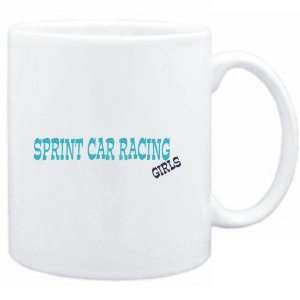 Mug White  Sprint Car Racing GIRLS  Sports  Sports 