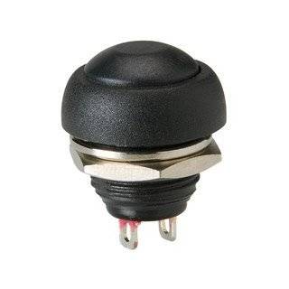  Momentary N.C. Classic Small Push Button Switch Black 