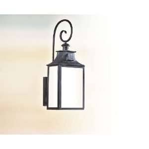  NEWTON LANT 1LT WALL LANTERN F OLD BRONZE