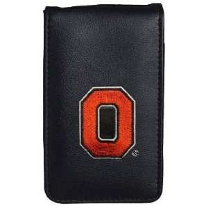  OHIO ST BUCKEYES LARGE IPOD CASE Black Leather iPod Case 
