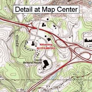  Map   Kittanning, Pennsylvania (Folded/Waterproof)