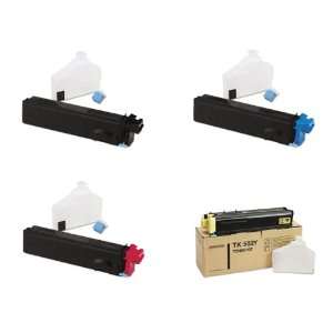 Kyocera FSC 5016N Color Laser Printer OEM Toner Cartridge Set   8,000 