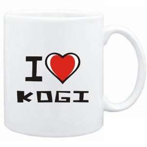  Mug White I love Kogi  Cities