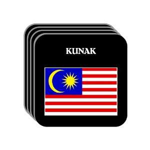  Malaysia   KUNAK Set of 4 Mini Mousepad Coasters 