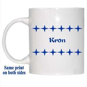  Personalized Name Gift   Kron Mug 