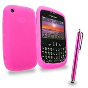  Mobile Palace  Pink silicone case cover pouch with pink 