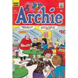  Comics   Archie #169 Comic Book (Dec 1966) Very Good 