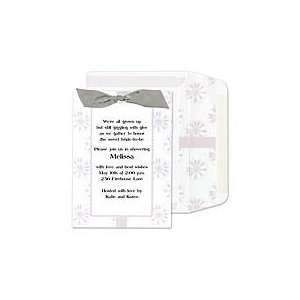  Silver Flowers Invitation Wedding Invitations Health 