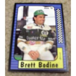 1991 Maxx Brett Bodine # 26 Nascar Racing Card  Sports 