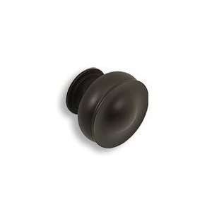  #1825 CKP Brand Solid Brass Turned Knob, Oil Rubbed Bronze 